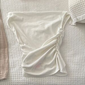 Cider White Ruched Women's Panties